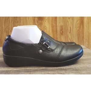 Earth Spirit Beni Slip On Loafers Women's Size 9.5 Black